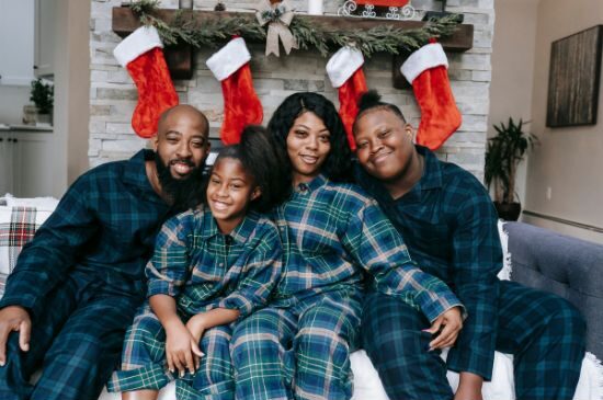 unique family christmas pajamas