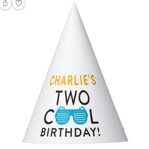 two cool birthday theme