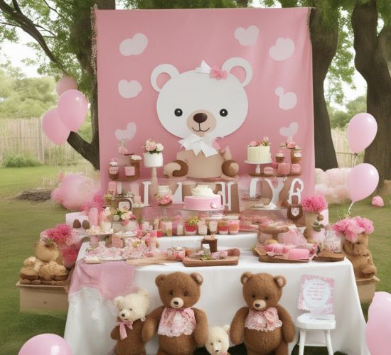 Bear Themed Birthday Party