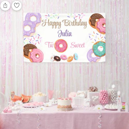 two sweet birthday theme ideas