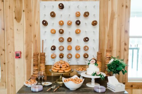 Sweet One Donut Wall
