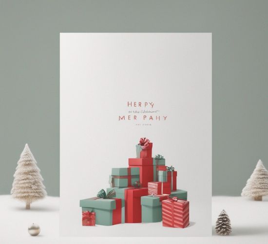 Minimalist Christmas Cards