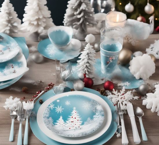 winter wonderland christmas table
