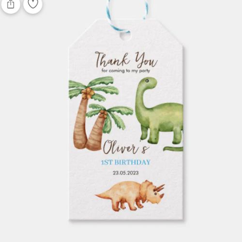 dinosaur party favors