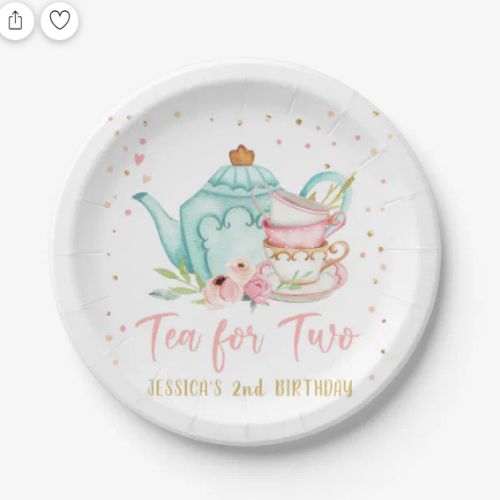 tea for two birthday party 