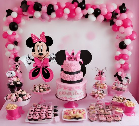 First Birthday Minnie Mouse