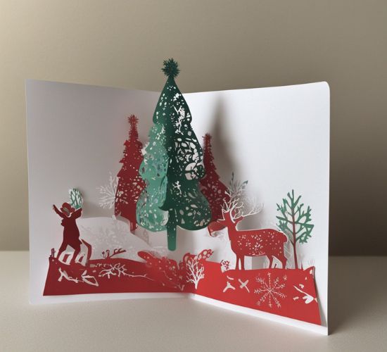 Pop-up Christmas card