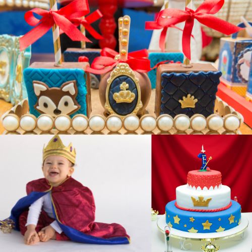 Royal prince theme birthday party