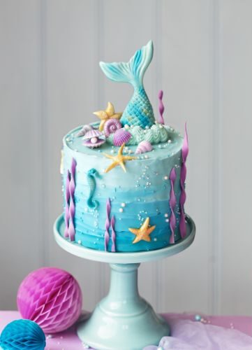 mermaid birthday cake ideas