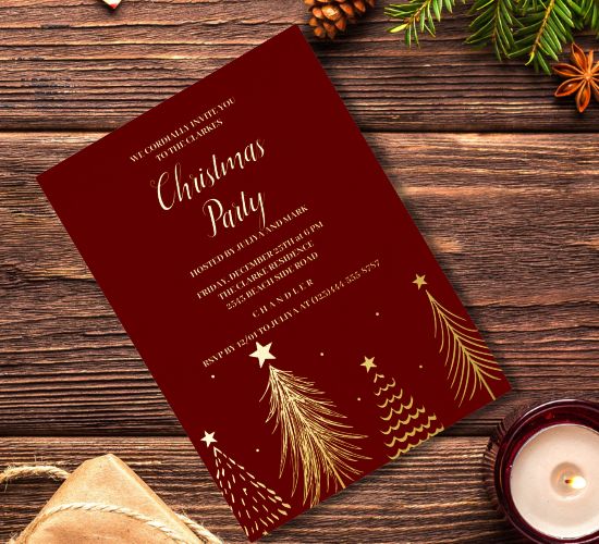 15 Unique Christmas Party Invitations to Elevate Your Festive Celebrations