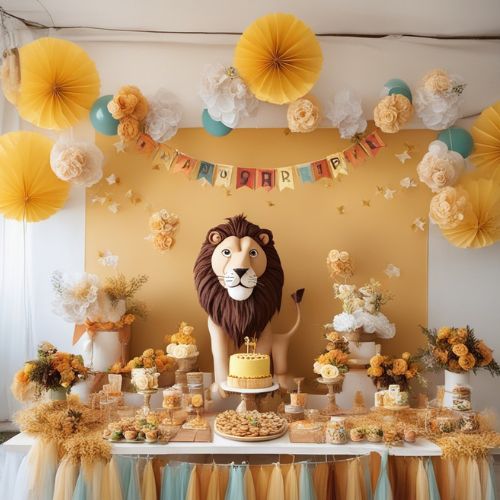 A Spectacular Lion-Themed Birthday Extravaganza